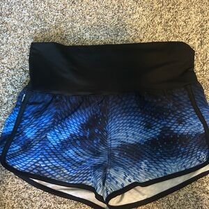 Blue women’s plegic shorts